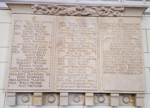 Gefallene 1. Weltkrieg