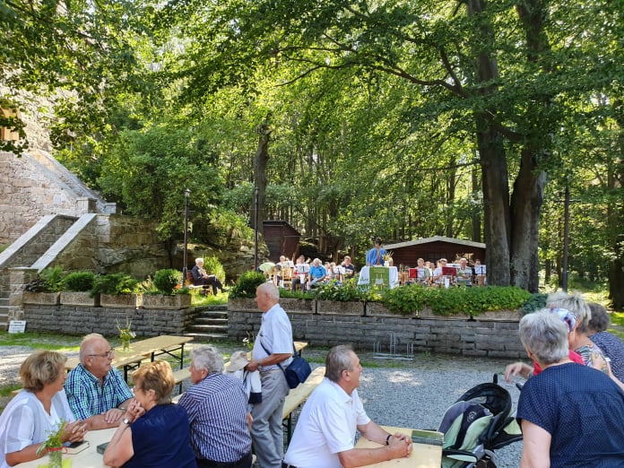 Gottesdienst auf dem Czorneboh