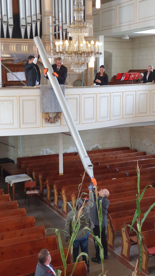 Transport Orgelpfeife