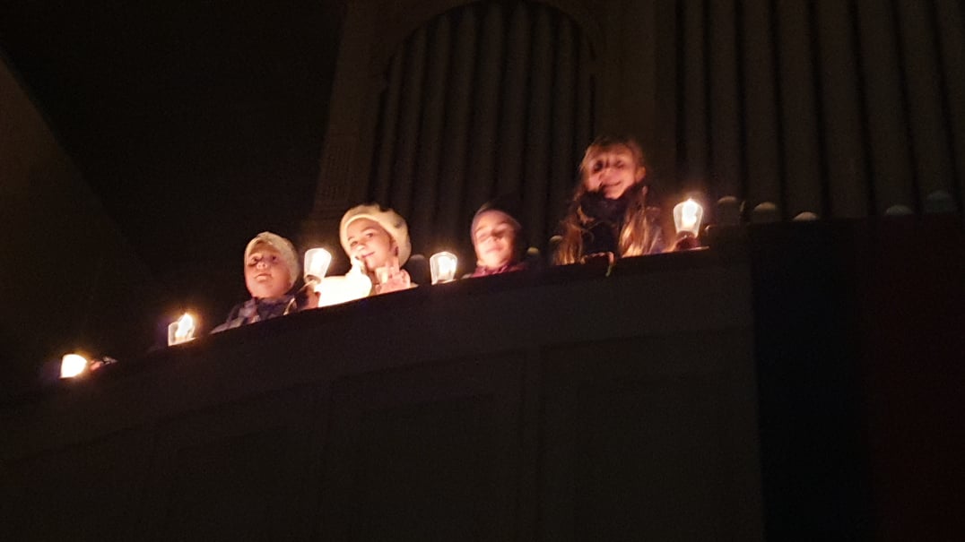 Kinderchor zur Martinsandacht