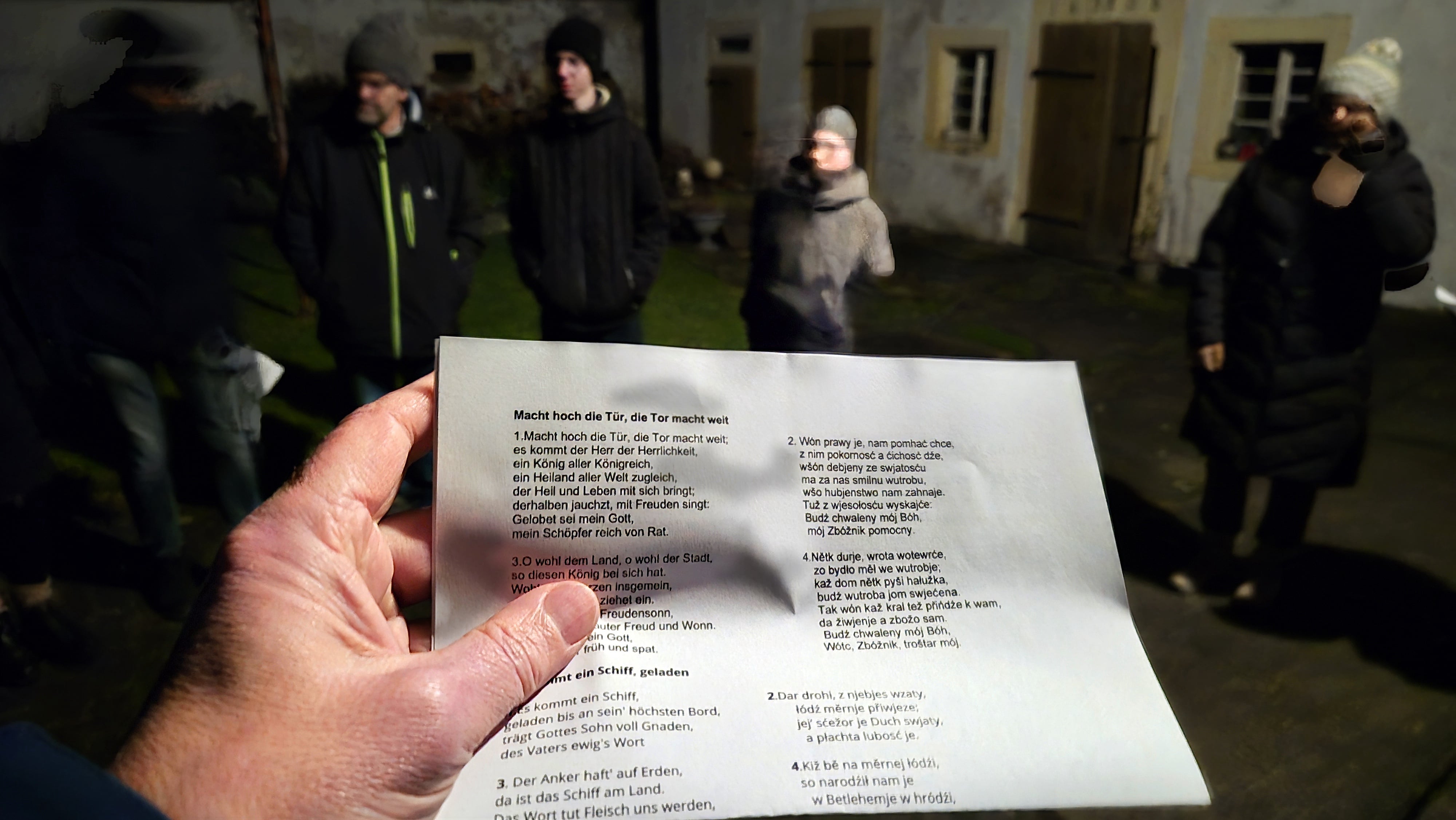 zweisprachiger Adventsabend