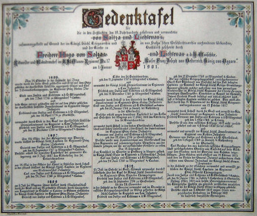 Gedenktafel v. Salza