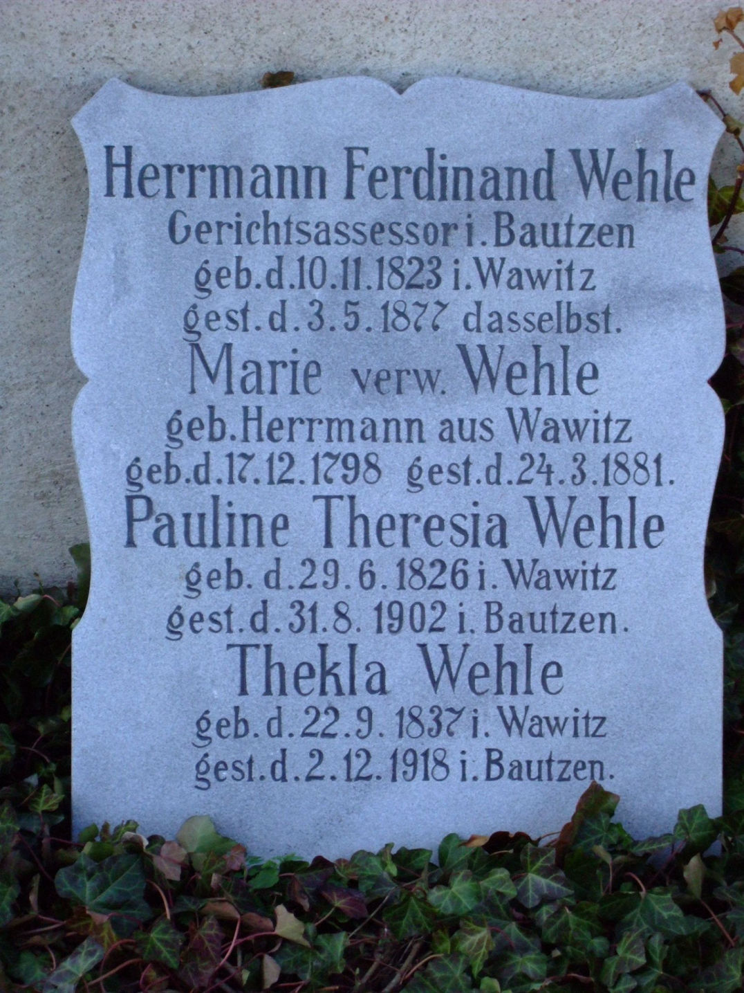 Hermann Ferdinand Wehle